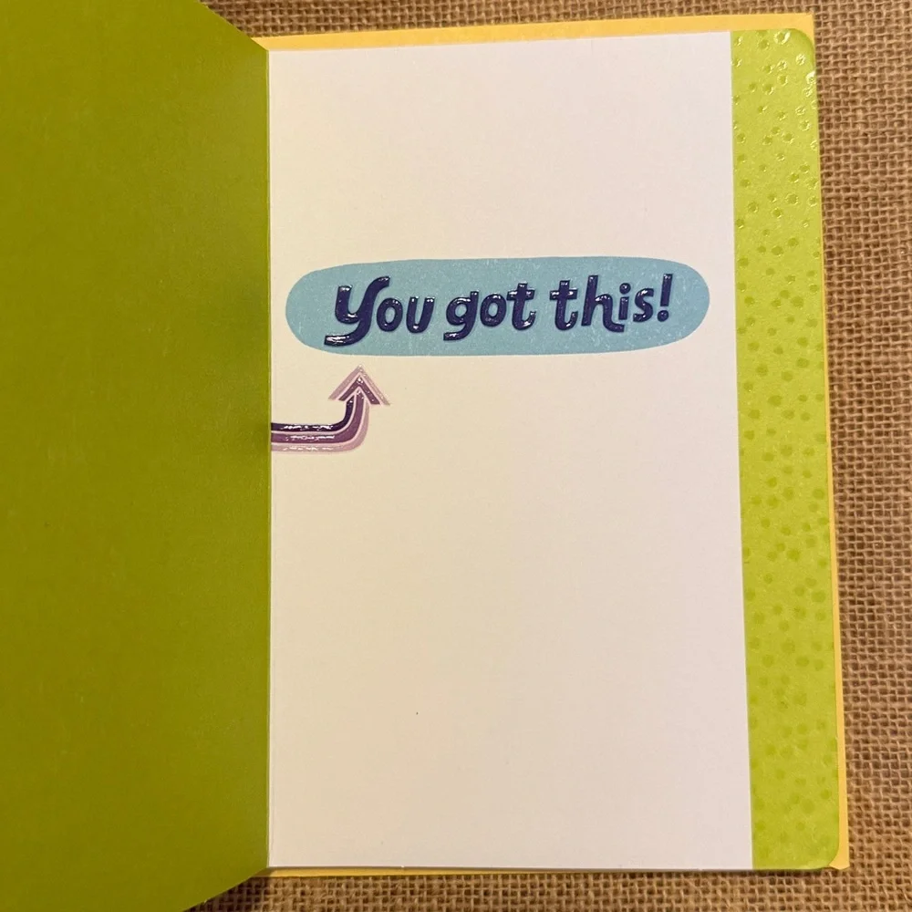 🌻 Bundle of 2 Hallmark Good Luck Cards